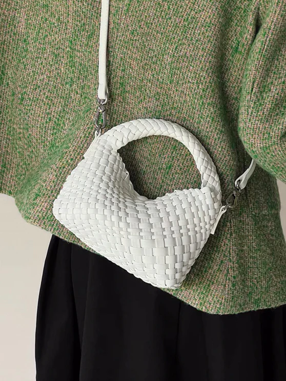 Braided mini shoulder bag 0885