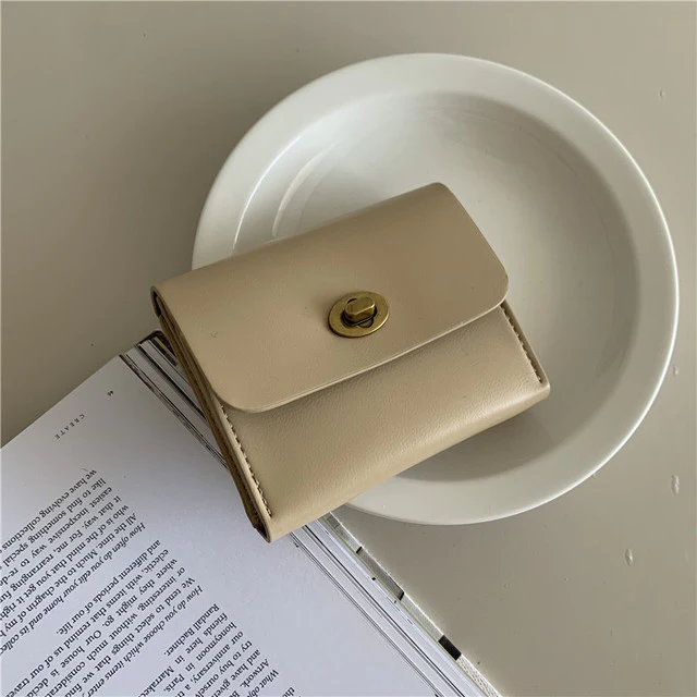 Leather-like coin case 0353