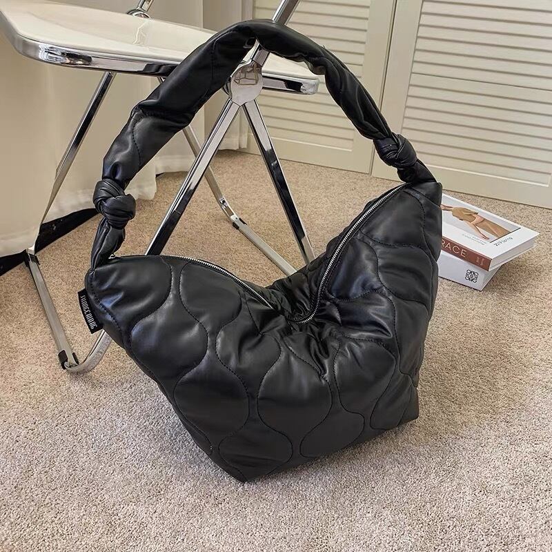 Quilted casual tote bag 0189