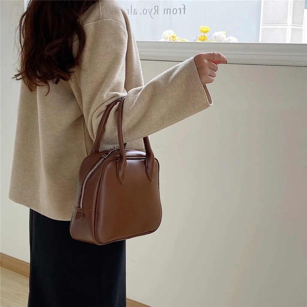 2way square PU bag 0216
