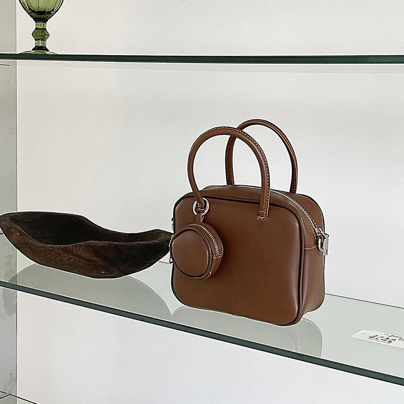 [Ready to ship] 2way square bag with mini pochette 0401