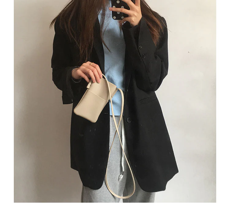 Compact mobile shoulder bag 0651