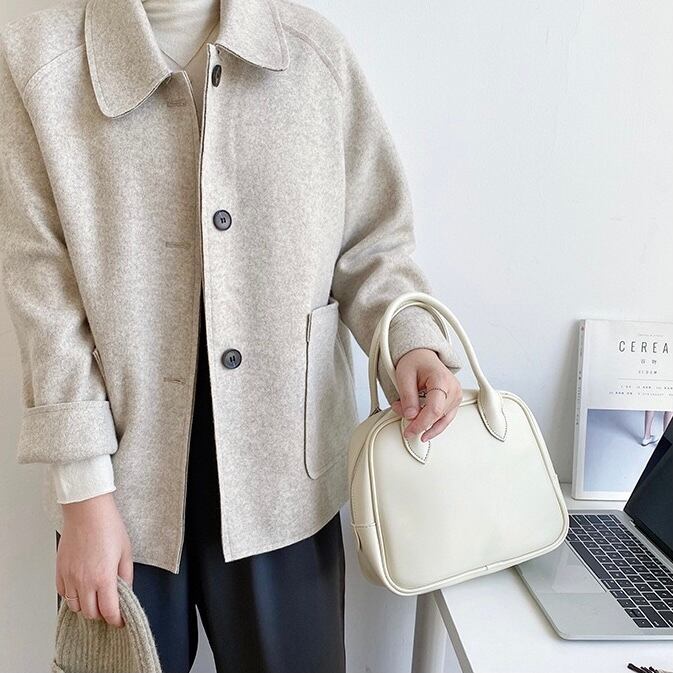 2way square PU bag 0216