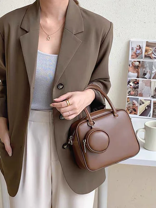 [Ready to ship] 2way square bag with mini pochette 0401