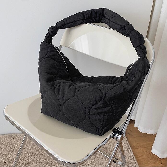 Quilted casual tote bag 0189