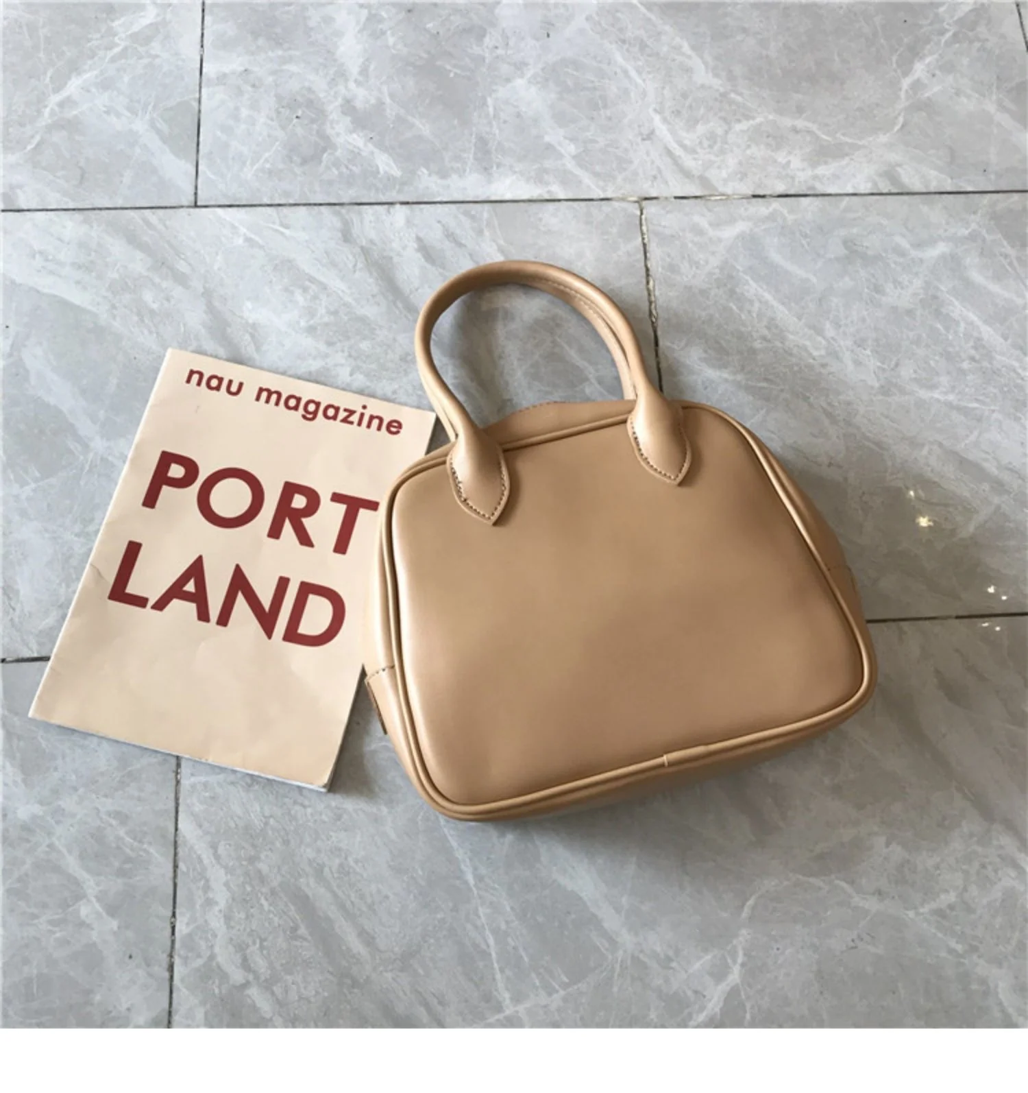 2way square PU bag 0216