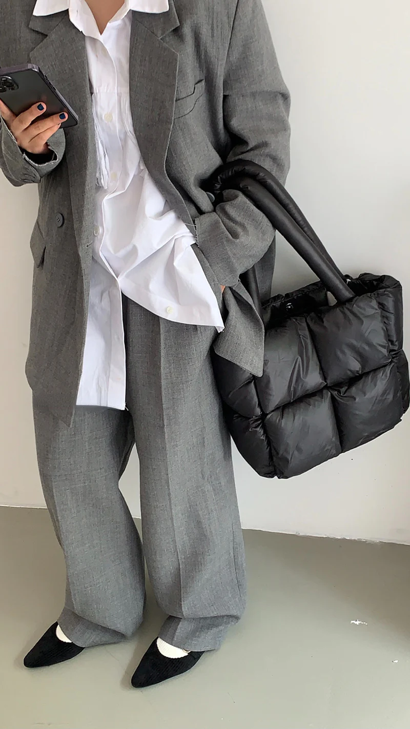 2way quilted tote bag 0616