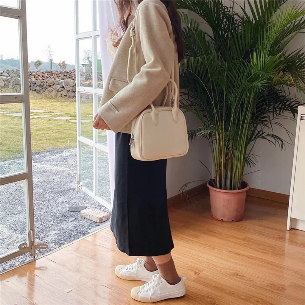 2way square PU bag 0216