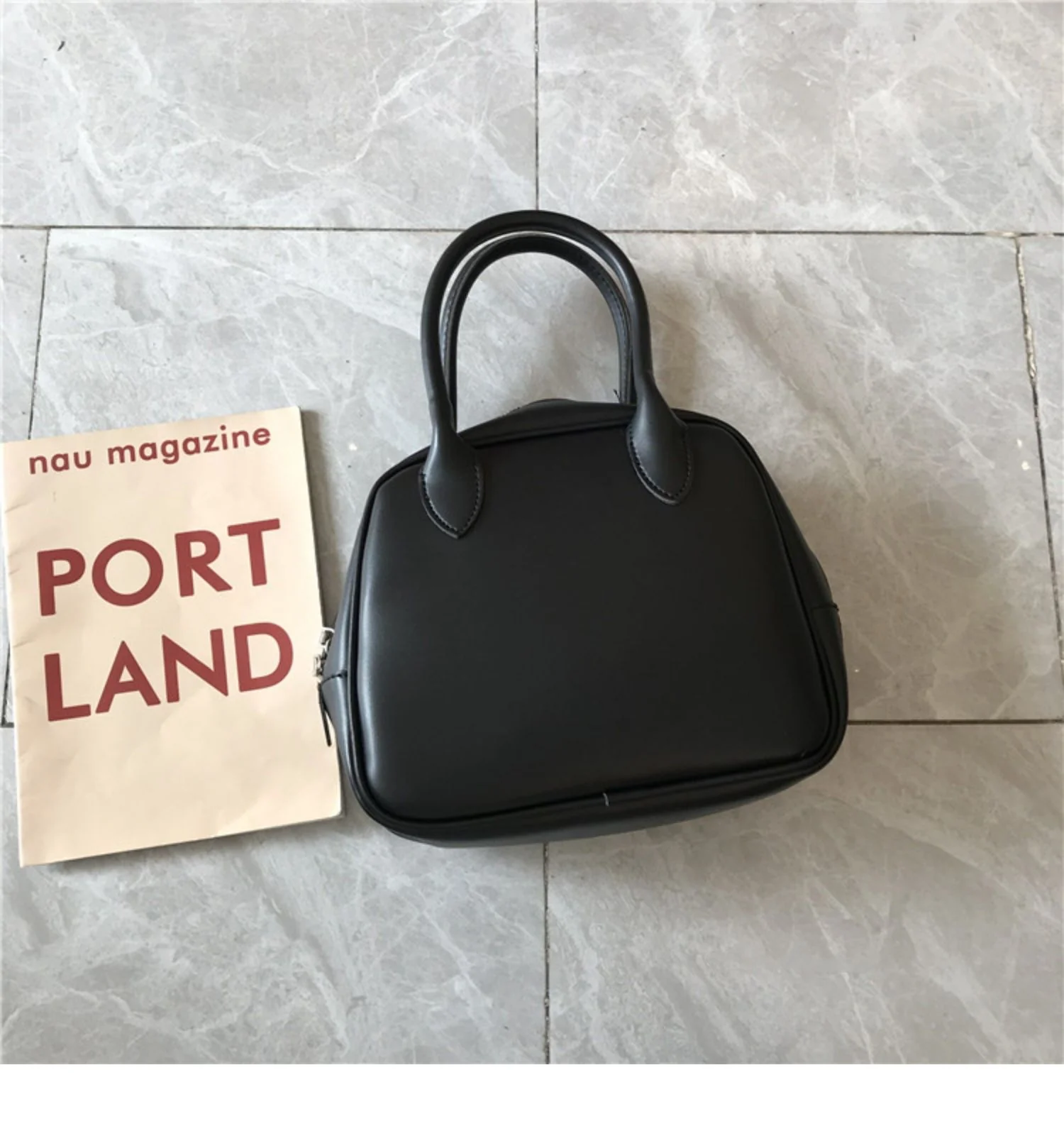 2way square PU bag 0216