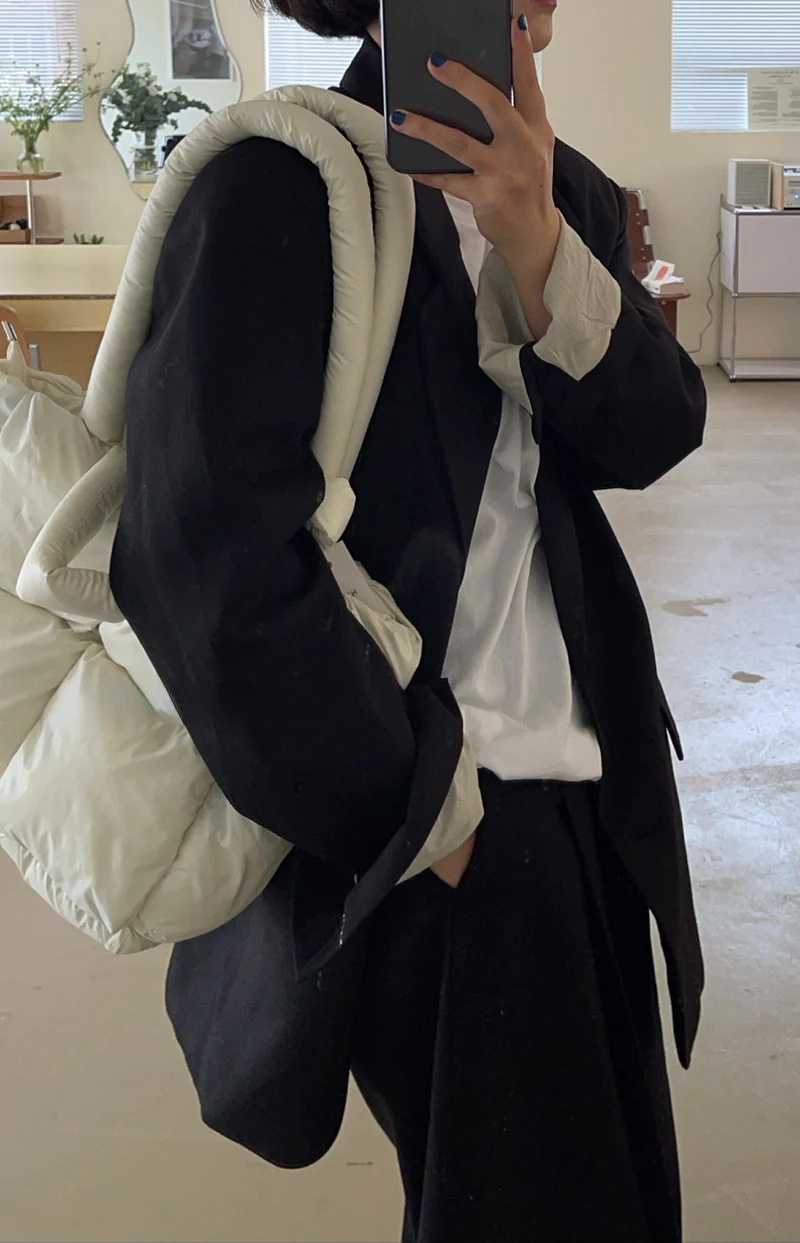 2way quilted tote bag 0616