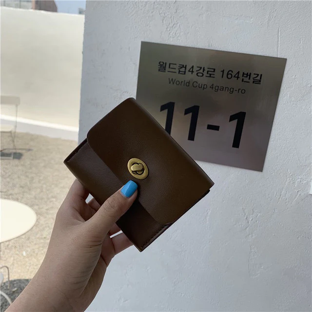 Leather-like coin case 0353