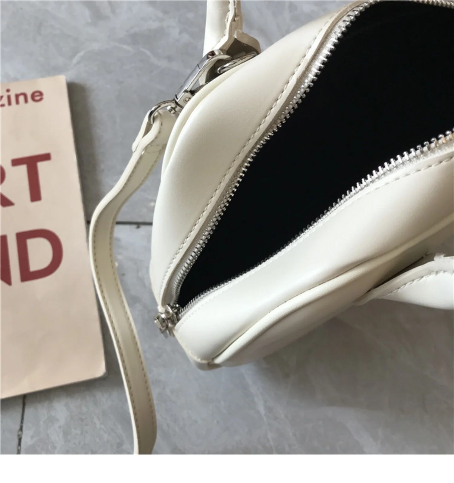 2way square PU bag 0216