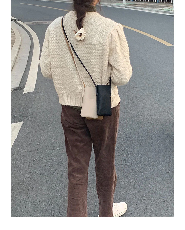 Compact mobile shoulder bag 0651