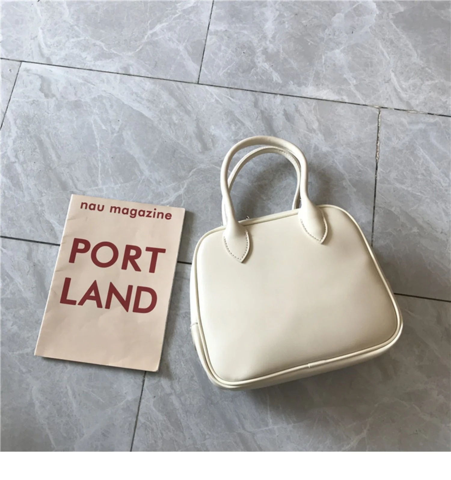 2way square PU bag 0216