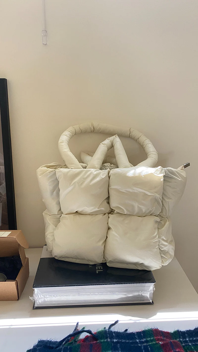 2way quilted tote bag 0616