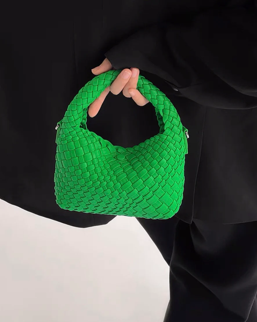 Braided mini shoulder bag 0885