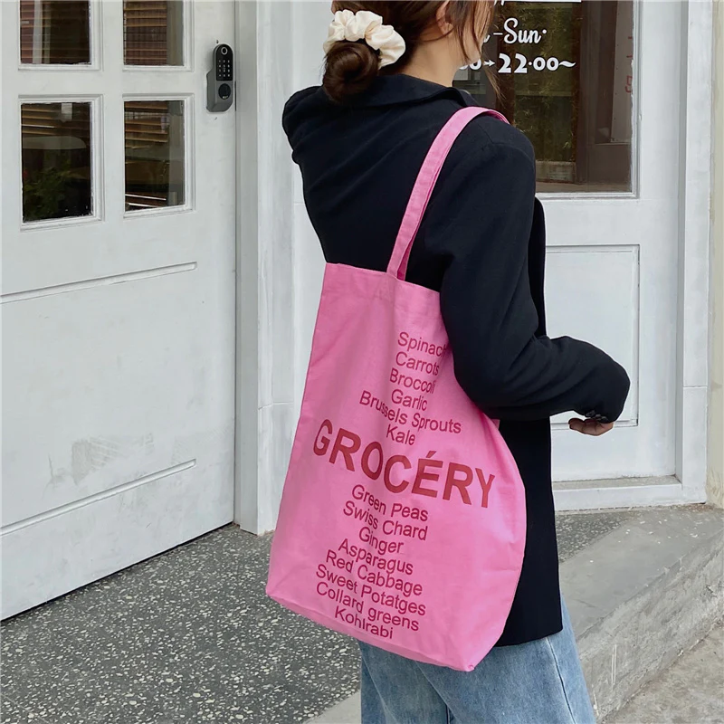 [Domestic immediate delivery] Grocery tote bag 0442