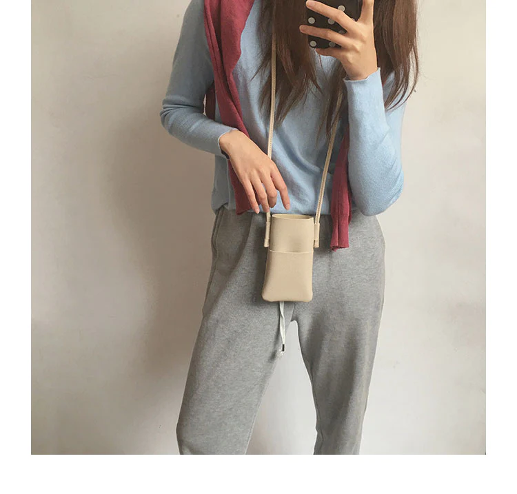 Compact mobile shoulder bag 0651