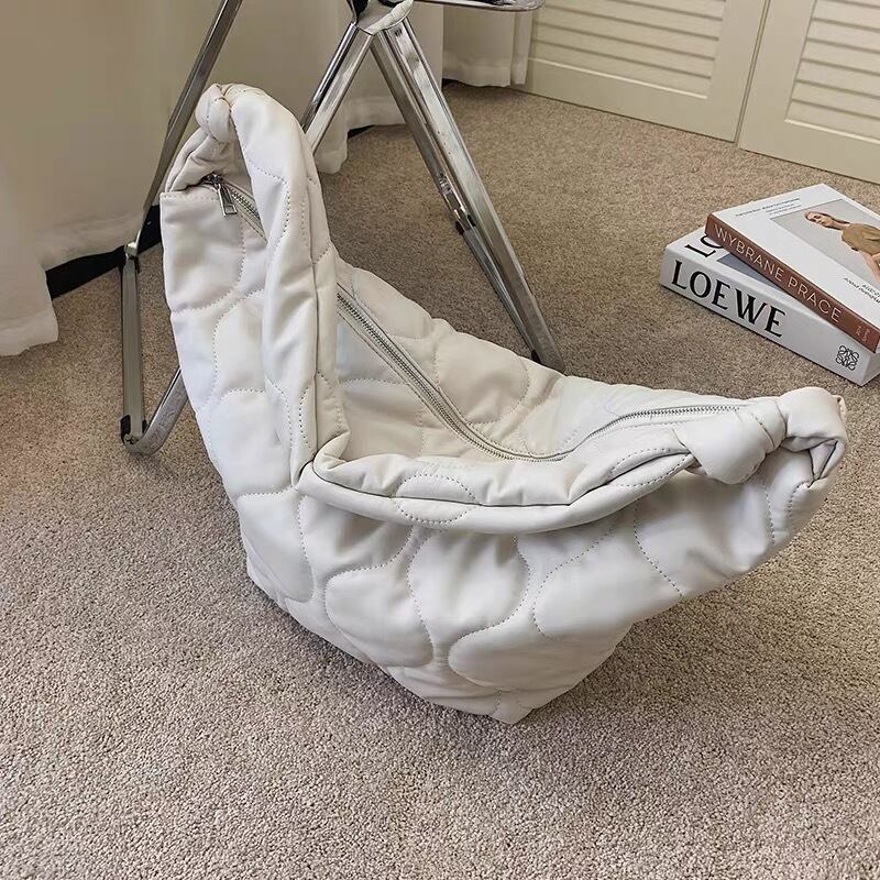 Quilted casual tote bag 0189