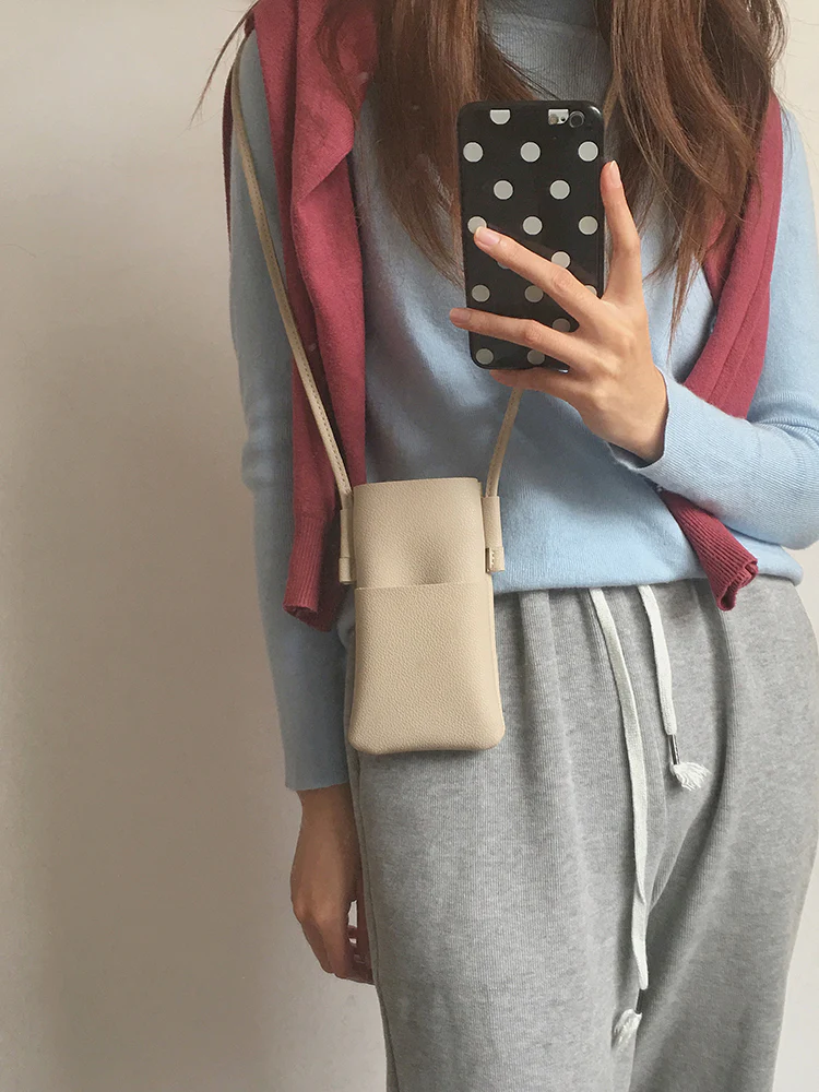 Compact mobile shoulder bag 0651