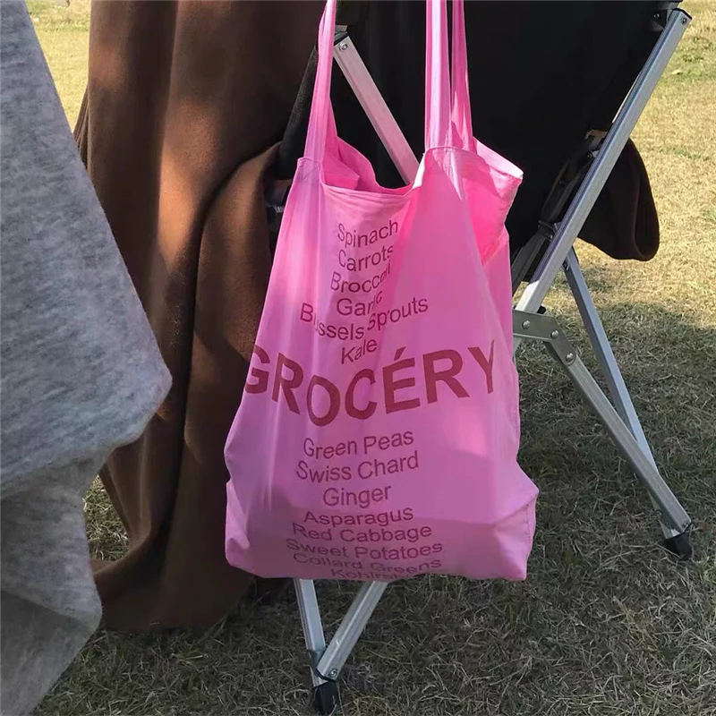 [Domestic immediate delivery] Grocery tote bag 0442
