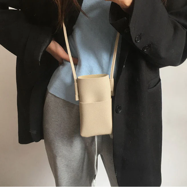 Compact mobile shoulder bag 0651