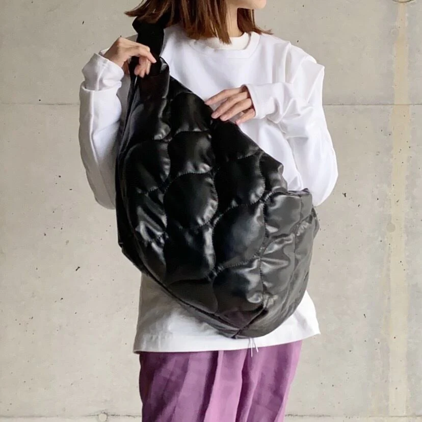 Quilted casual tote bag 0189