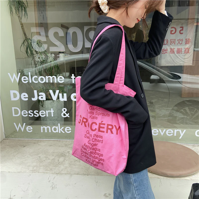 [Domestic immediate delivery] Grocery tote bag 0442