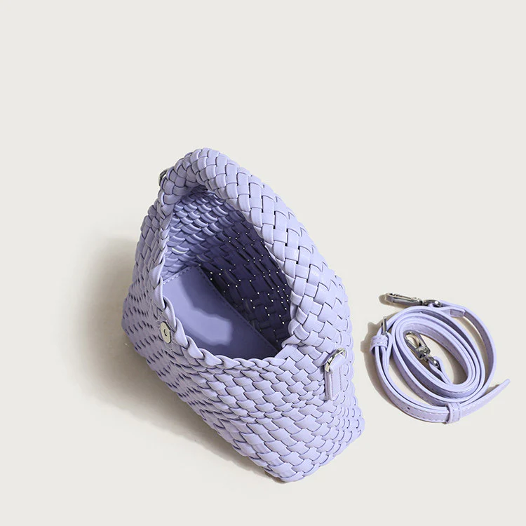 Braided mini shoulder bag 0885