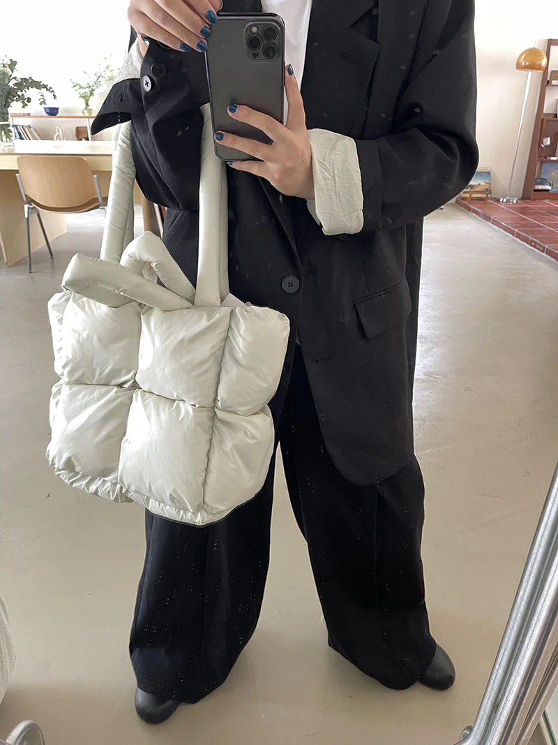 2way quilted tote bag 0616