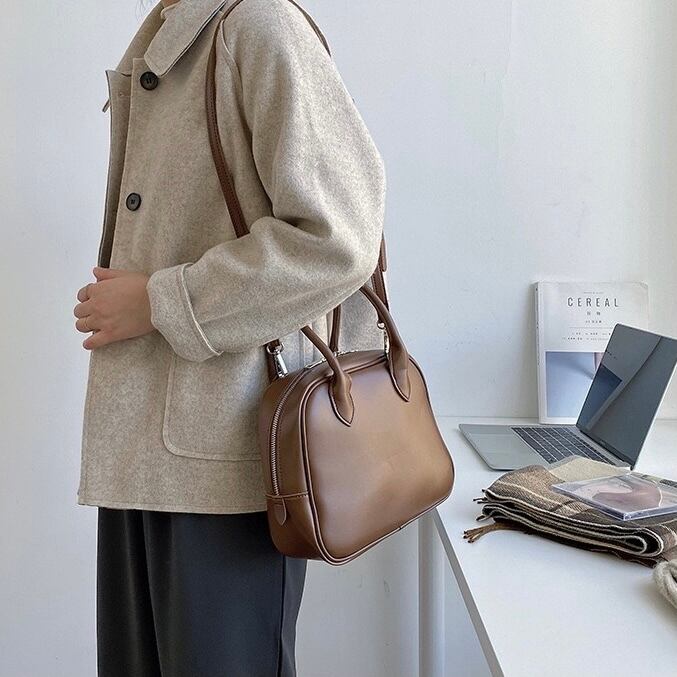 2way square PU bag 0216