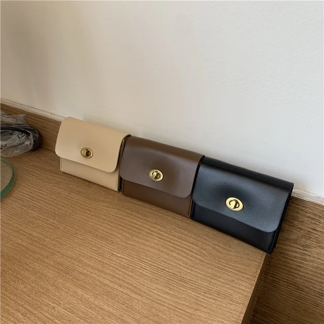 Leather-like coin case 0353