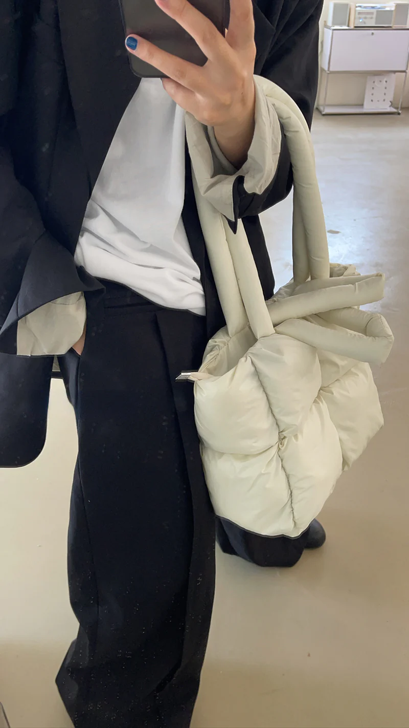 2way quilted tote bag 0616