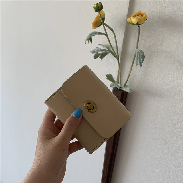 Leather-like coin case 0353