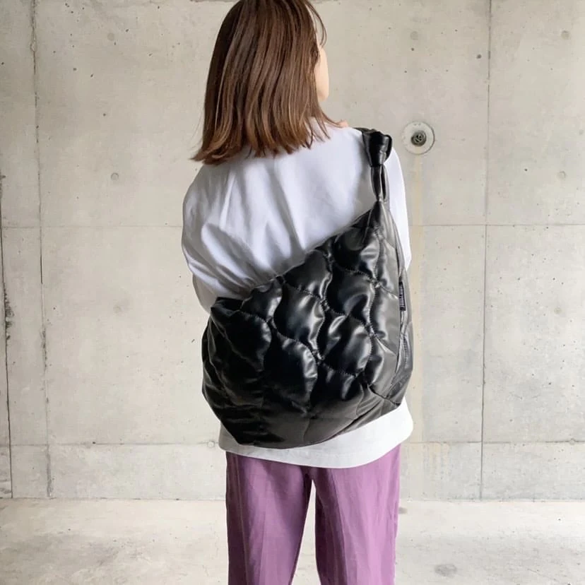 Quilted casual tote bag 0189