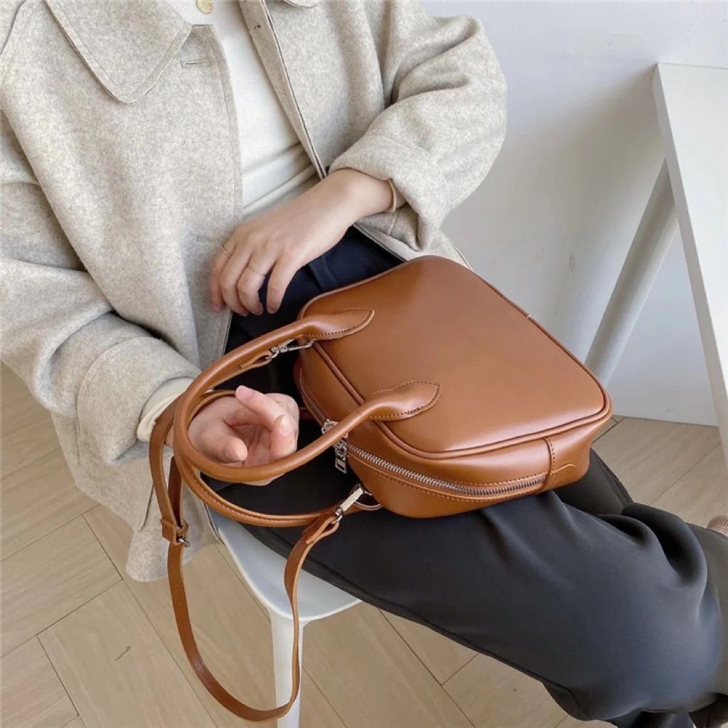 2way square PU bag 0216