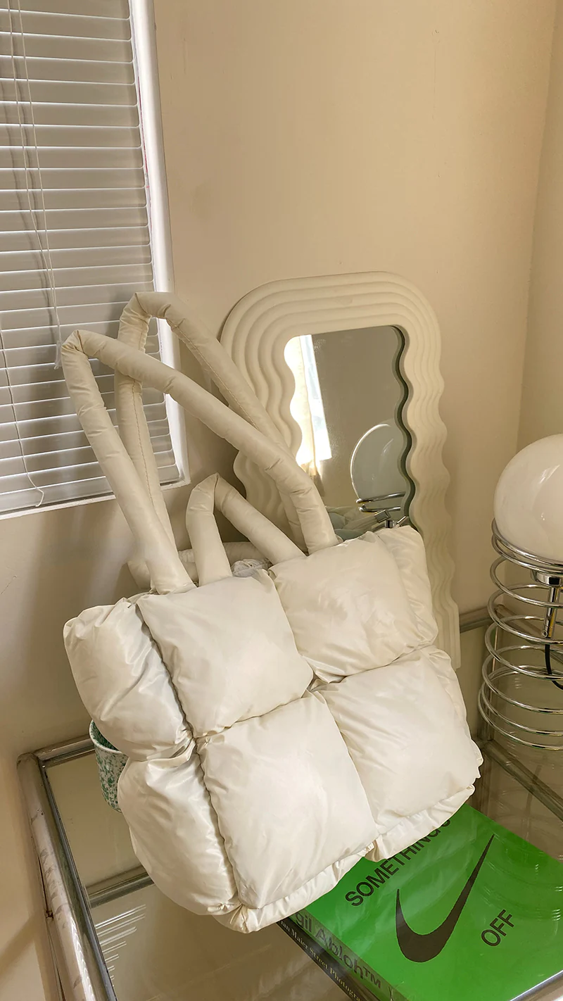 2way quilted tote bag 0616