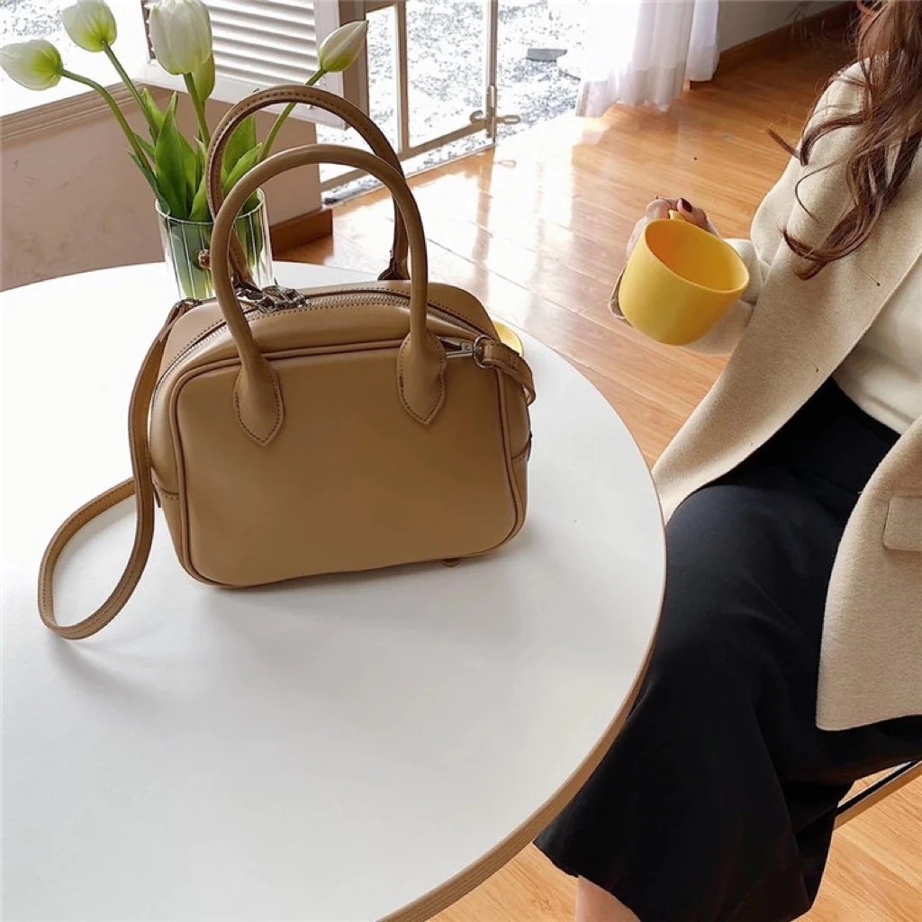 2way square PU bag 0216