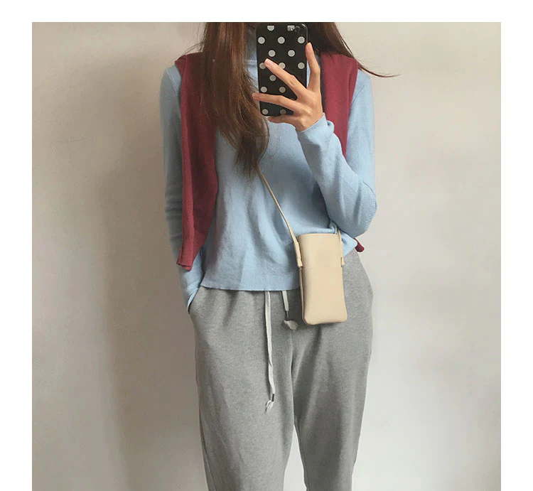 Compact mobile shoulder bag 0651