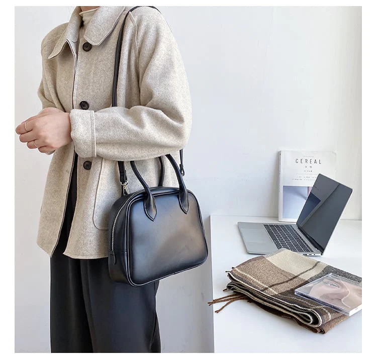 2way square PU bag 0216