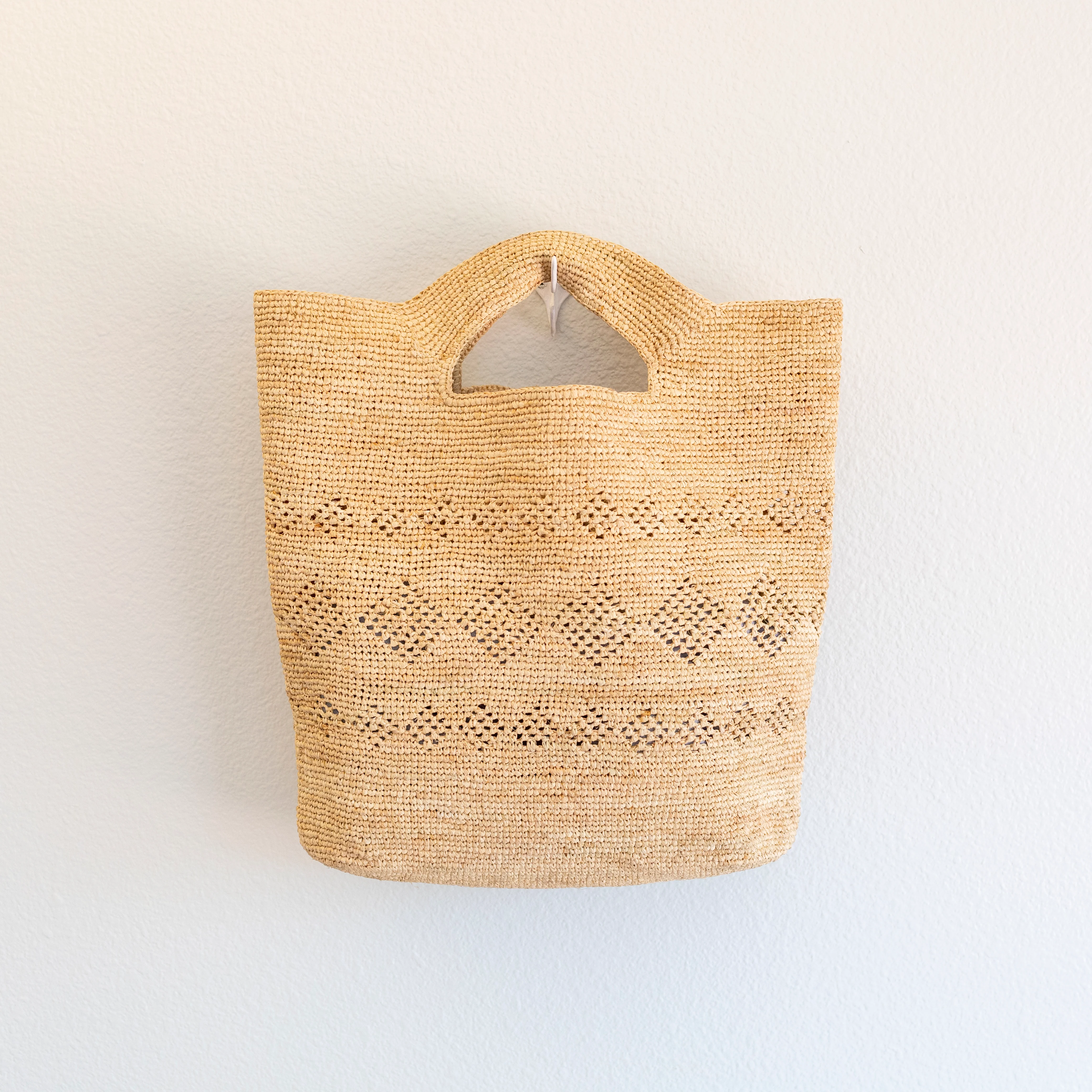 Hand Woven Fashion Raffia Beach Bag